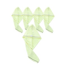 Ahop 繽紛色彩乾髮巾, b 02, 5個