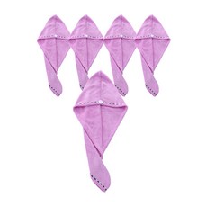 Ahop 繽紛色彩乾髮巾, b 06, 5個