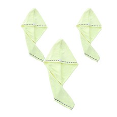 Ahop 繽紛色彩乾髮巾, b 02, 3個