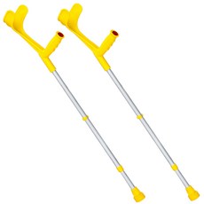 오쎈버그 클래식 콤비 클러치 좌우세트 옐로우 220CK, 1세트