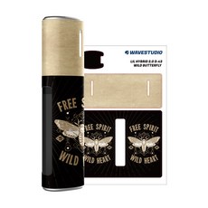 웨이브스튜디오 릴 하이브리드 스킨 스티커 2.0 2p, D 43 WILD BUTTERFLY, 1개