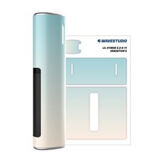 웨이브스튜디오 릴 하이브리드 스킨 스티커 2.0 2p, D 11 GRADATION 5, 1개