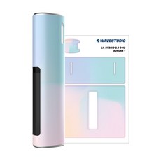 웨이브스튜디오 릴 하이브리드 스킨 스티커 2.0 2p, D 12 AURORA 1, 1개
