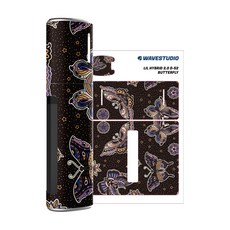 웨이브스튜디오 릴 하이브리드 스킨 스티커 2.0 2p, D 52 BUTTERFLY, 1개