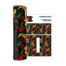 웨이브스튜디오 릴 하이브리드 스킨 스티커 2.0 2p, D 36 TIGER JUNGLE 3, 1개