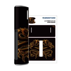 웨이브스튜디오 릴 하이브리드 스킨 스티커 2.0 2p, D 45 ASIAN DRAGON, 1개