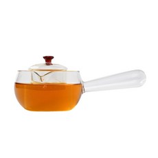내열유리 티포트, 혼합색상, 500ml, 1개