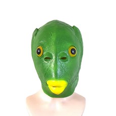 YOU&ME cosplay魚面具, 綠色, 1個
