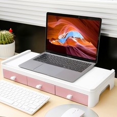 플라스틱 모니터 선반 ZG201, 핑크