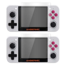 SKOKO 遊戲機防指紋液晶保護貼 RG350 2入組, 單品, 1套