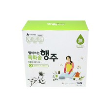 빨아쓰는 목화솜 행주 대형, 20개입, 1개