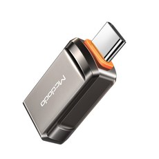Mcdodo 麥多多 USB-A 3.0 轉 Type-C OTG 轉接頭, 深灰色, 1個, 31.75mm