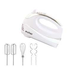 estar 3 型手持式捏合機 CLHM-600W, 白色的, 1個