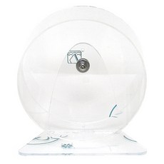倉鼠壓克力滾輪 25cm, 透明, 1個
