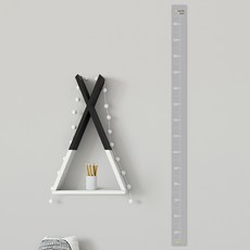 Jellybox 感性風身高尺, 簡約灰