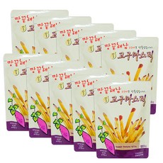 땅끝해남 꿀 고구마 스틱, 60g, 10개
