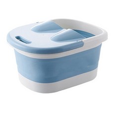 Francis 便攜式折疊足浴器 Y05 藍色, 1個