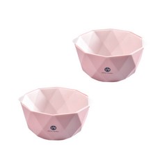 JHCompany 북유럽 더블 주방 바구니 2p, 핑크