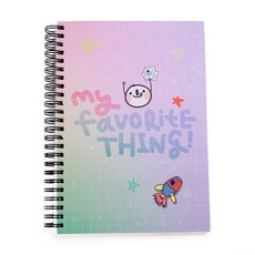 雙面貼紙收集本 A5, 飛船, 40張