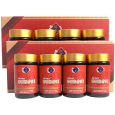 명품홍삼정 고려 6년근 골드 홍삼 + 쇼핑백 2p, 8개, 240g
