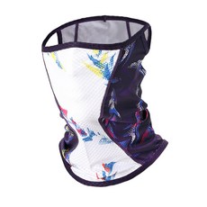 MCN 圖案印花網眼造型面罩, 混合顏色