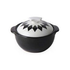 印花鍋蓋砂鍋 S號, 18.7 x 12 厘米, 1個