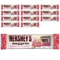 HERSHEY'S 好時 金塊草莓巧克力, 28g, 12條