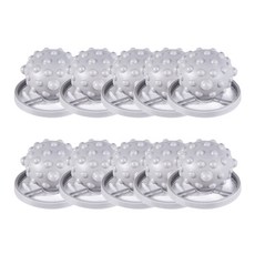 라운드 볼 필터 메쉬 망 그레이, 10개, 1개입