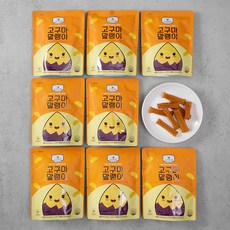 고구마공장 고구마 말랭이, 60g, 8개
