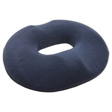 甜甜圈坐墊, 鵝絨款 海軍藍