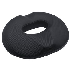 甜甜圈坐墊, 網狀款 黑色