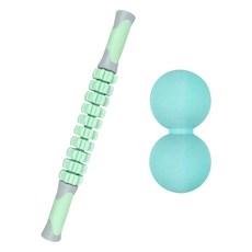 Bfit 按摩棒 + 按摩球組合, 薄荷綠, 1套