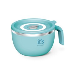 키친아트 라팔 스테인레스 핸들 라면기, 블루, 1개