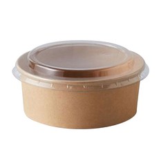 The Damda 素色牛皮紙容器 1100ml, 1入, 50個