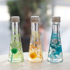 浮游花裝飾 D 3件組, 橘色, 綠色, 藍色