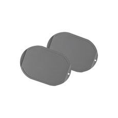 ade.l 橢圓形砧板 灰色 S號, 2入, 單品