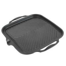 Roebenhoff 電磁爐適用雙耳濾油燒烤盤, 36 x 31.5 x 1.5 厘米, 1個