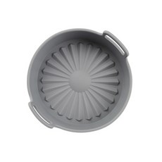 Air Friend 空氣炸鍋的 19 厘米大容器, 灰色, 1組