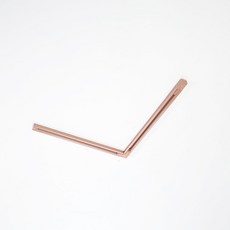 LUCETE 軌道之字形 A 型用於 BOB 軌道照明, 玫瑰金