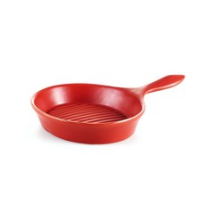 Salle Ma 單柄圓形耐熱陶瓷橫紋平底鍋, 29.1 x 21.9 厘米, 1個