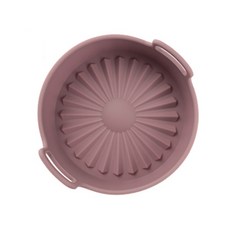 Air Friend 矽膠3L氣炸鍋專用烘培籃 19cm, 紫色, 1組