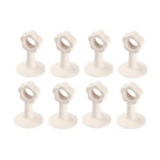 花朵造型門擋, 米色, 8入