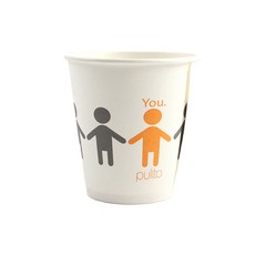 Pulito 插畫人形印花衛生水杯 184ml, 20個, 50件