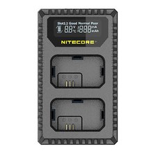NITECORE 攜帶式電池雙孔快速充電器, USN1