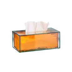 壓克力長方形衛生紙盒 YT_RC078, 混色, 1個
