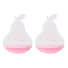 JCP粉色水果壁掛式置物架 梨子, 2個