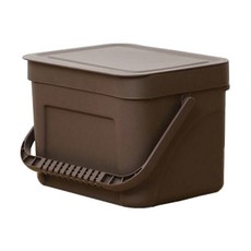 키밍 분리수거 음식물 쓰레기통, 브라운