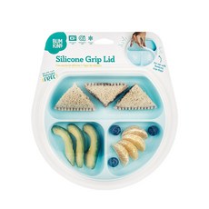BUMKiNS 嬰兒矽膠餐盤蓋, 混色