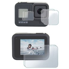 쵸미앤세븐 고프로 7/6/5 액정보호필름 세트, 1세트