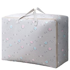 印花堅固手提棉被收納袋, 1個, 娘馬克